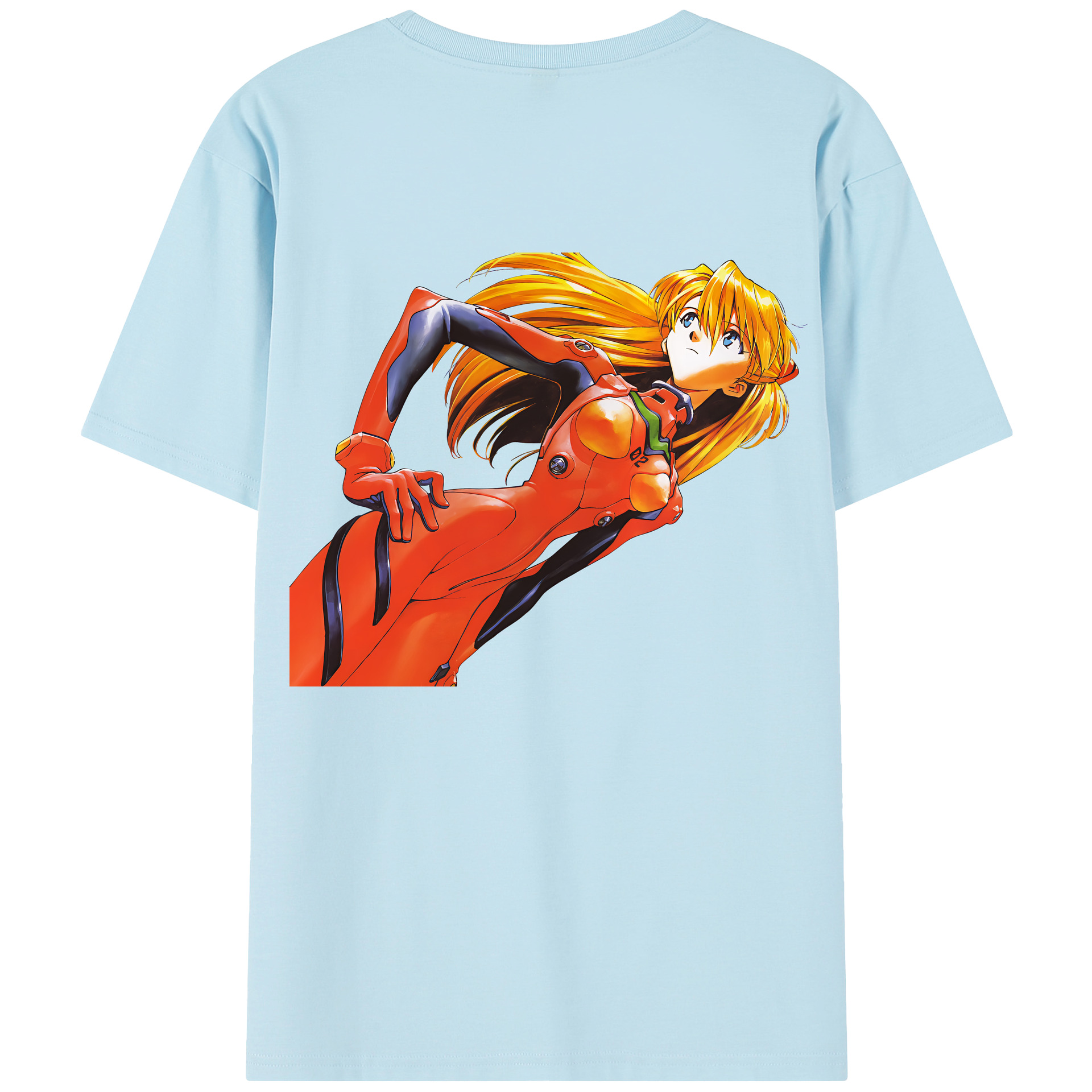（画像用） EVA 新世紀エヴァンゲリオン 綿100％半袖Tシャツ（背面プリント）